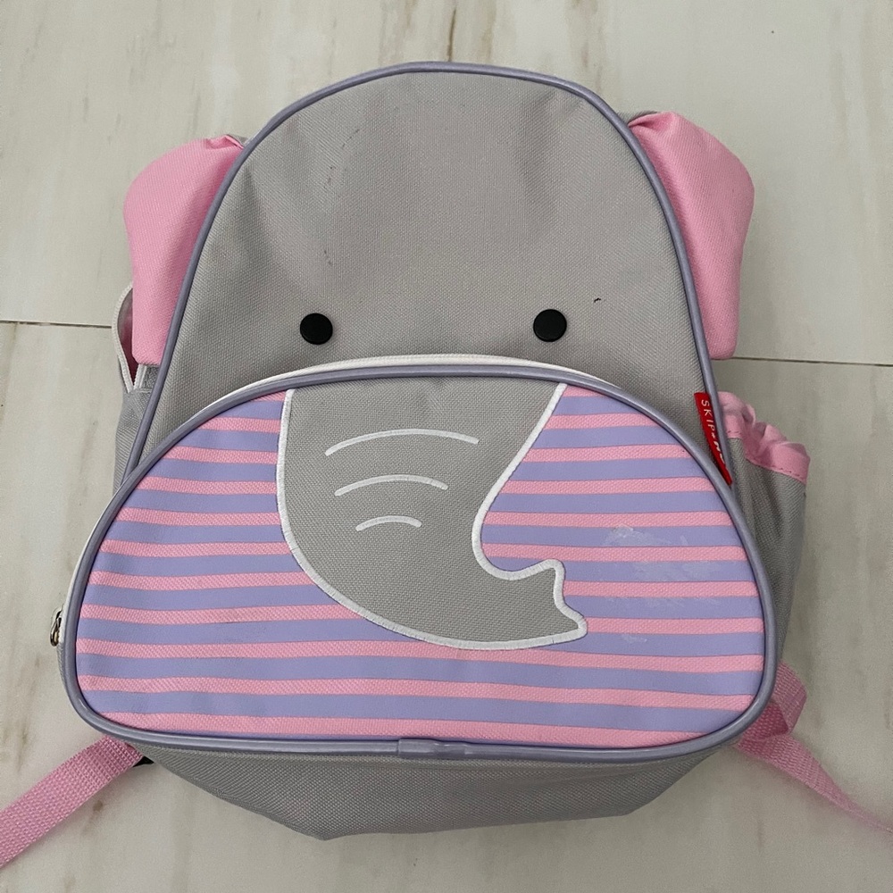 Skip hop elephant backpack